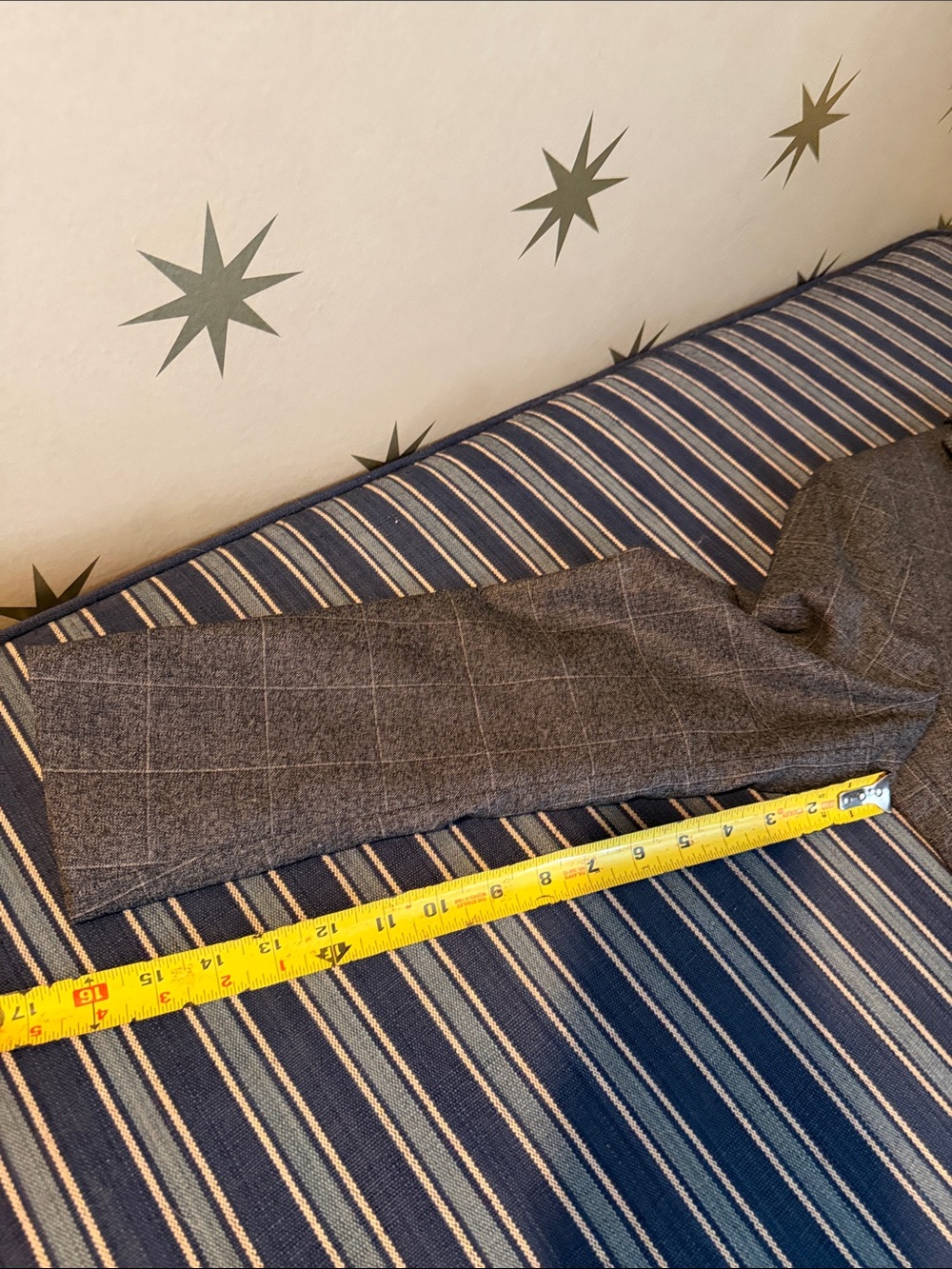 Banana Republic Gray Windowpane Sport Coat - Picture 8 of 8